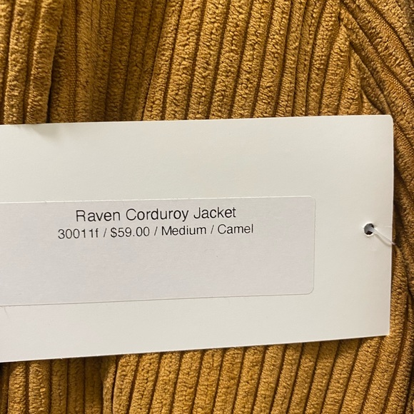 NWT Hem & Thread Corduroy double breasted blazer - Picture 6 of 12